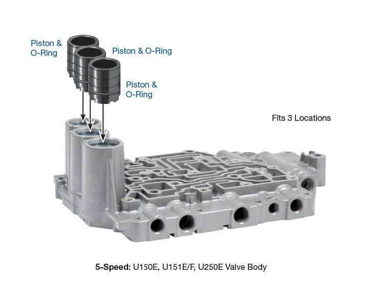 Sonnax 57917E-19K Transmission Accumulator Piston U140E