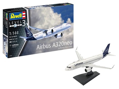 Revell 3942 Airbus A320neo ''Lufthansa'' New Livery 108409  Bausatz NEW in OVP