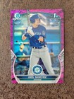 2023 Bowman Chrome Fuchsia Lunar Refractor Axel Sanchez #BCP-73 /199 Seattle