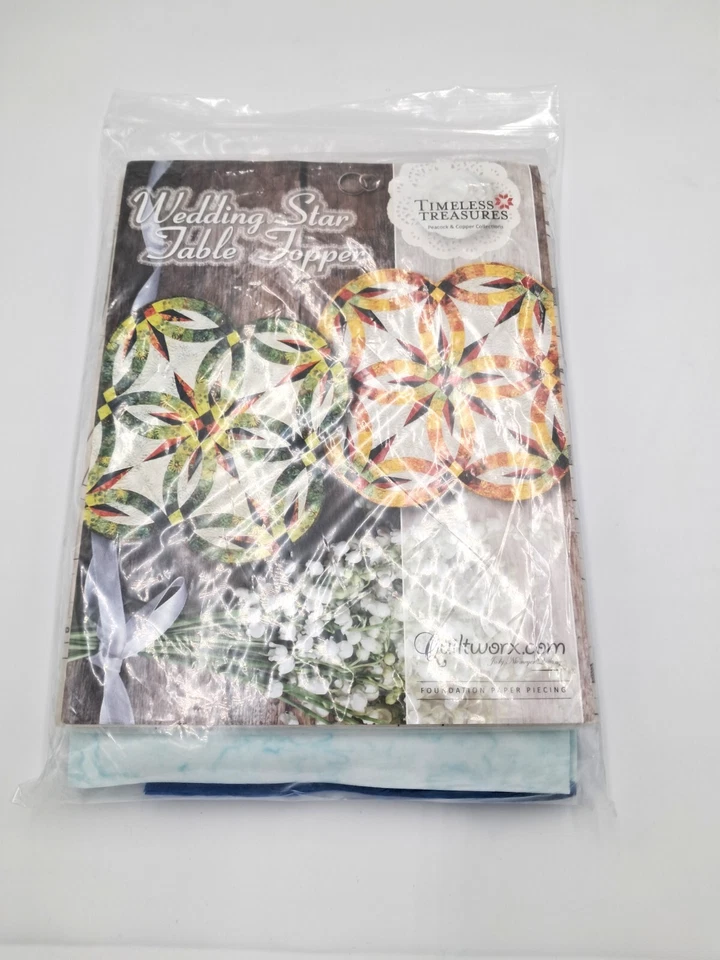 Kit de mesa estrella boda báltico 30" X 30" tesoros atemporales Foto 3 de 3