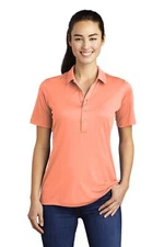 Sport-Tek LST520 Womens Short Sleeve Dri-Fit Moisture Wicking UV Polo Shirt