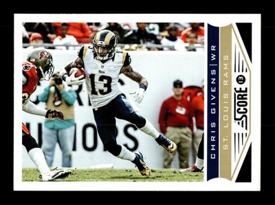 Chris Givens #175 2013 Score St. Louis Rams