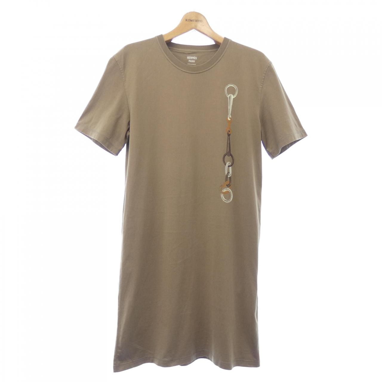 Authentic Hermes HERMES cut dress #241-003-918-6831