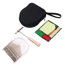 17 Keys Transparent Kalimba African Thumb Piano Musical Instrument Finger Piano