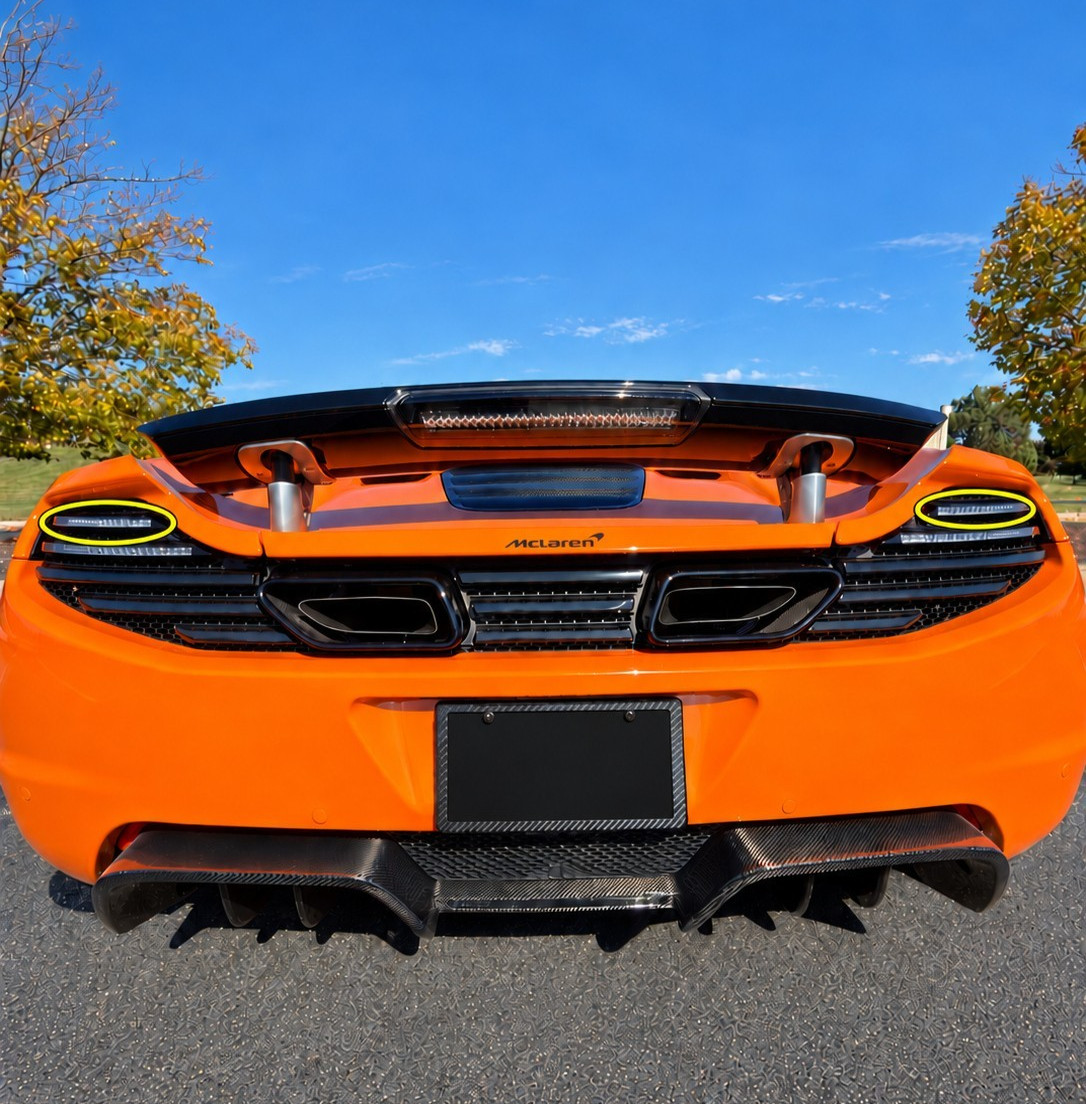 McLaren 675LT Rear Right Upper Tail and brake lights Pair
