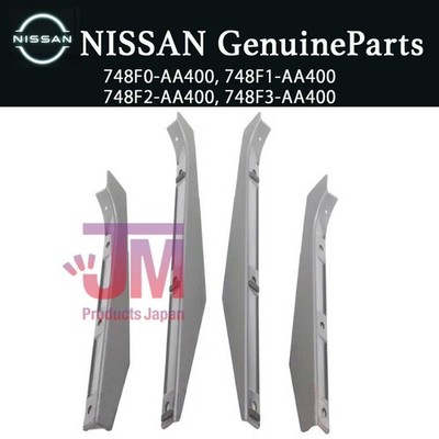 Nissan Original SKYLINE GT-R R34 BNR34 V-Spec Heckdiffusor Finne 4er Set OEM