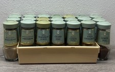 Lot Of 21 VINTAGE MCCORMICK SPICE JARS For De...