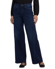 Nydj Teresa Ink Skyline Wide Leg Jean Women's