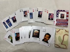 Iraq's Most Wanted & Operation Iraqi Freedom Heroes of War Playing Card 2 Decks