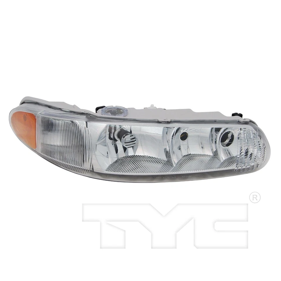 Conjunto de faros certificado TYC 20-5197-01-9 CAPA para Buick Century Regal 97-05 Foto 4 de 4