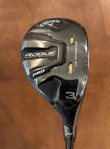 Nice RH Callaway Rogue ST Pro 3 Hybrid / HZRDUS 6.5 X Stiff 85g New