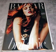 HARPER'S BAZAAR Magazine OCTOBER 2010 Karen Elson COCO CHANEL Society Fashion