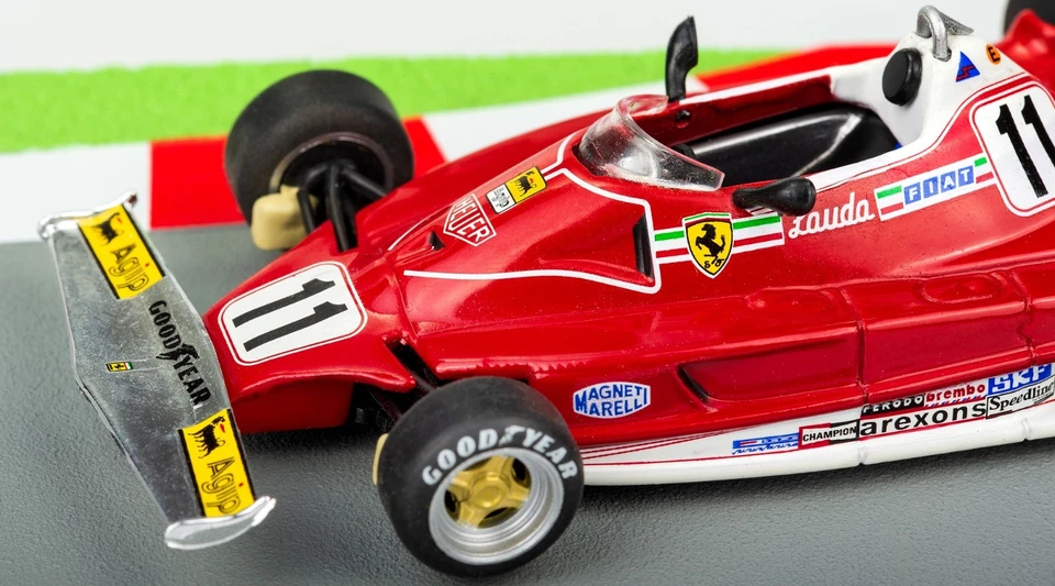 Ferrari 312T2 Niki Lauda 1977 Scala 1:43 Modellino Formula  1 Blister Nuovo #11 - Immagine 3 di 4