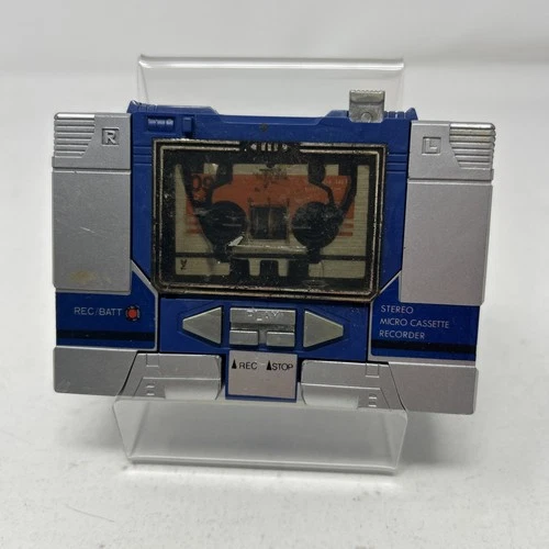 1983 Vintage Transformers G1 Takara Soundwave Cassette Player Action Figure READ