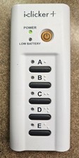  iCLICKER+ RLR15 Student Response Remote - Used & Tested!