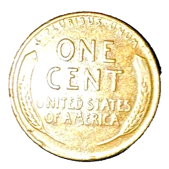 RARE 1944 Wheat Penny Error No Mint Mark “L” in Liberty Rim Error Cent Coin - Image 2 of 2