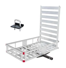 MaxxHaul 50945 Aluminum Hitch Mount Wheelchair/Mobility Carrier – 50" x 29