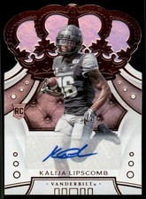 2020 Panini Chronicles Draft Picks #67 Kalija Lipscomb Crown Royale