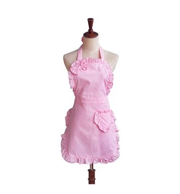 LOVE POTATO Cute Girls Bowknot Lady's Kitchen Restaurant Women's Cake Apron Fashion Funny...