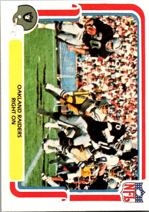 1980 Fleer Team Action #39 Right On