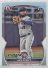 2023 Bowman Prospects Sky Blue 387/499 Jose Peroza #BP-149 0cv