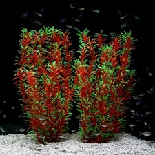 Aquarium Decor Plastic Plants Extra Large 21 Inches Artificial Fish Tank Plant