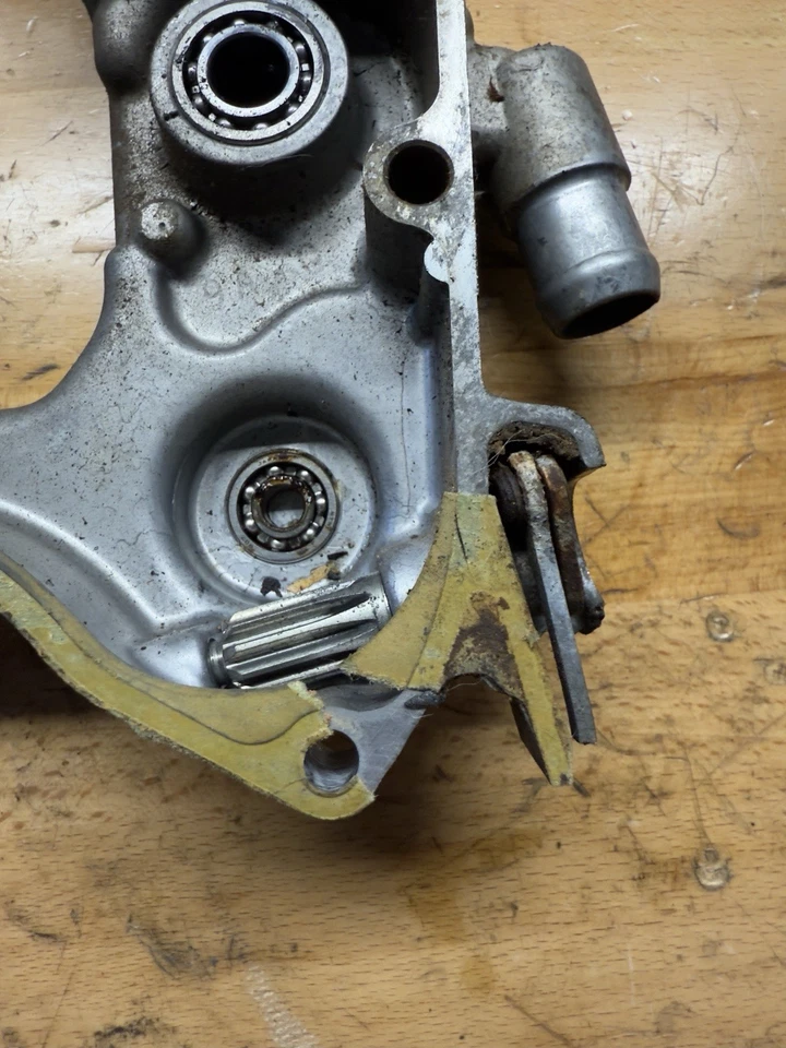 03 2003 Honda Cr125 Cr125r Right Case Crankcase Cover For Repair - Image 4 of 4