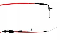 Gaszug Doppler Teflon® Rot Rieju Mrt / RS3 / Mrx 50