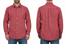 Banana Republic Men's Shirt Size Medium Plaid Long Sleeve Button Down Casual