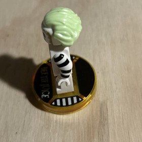 LEGO Dimensions Beetlejuice Mini Figure Dim050 and Tag from 71349