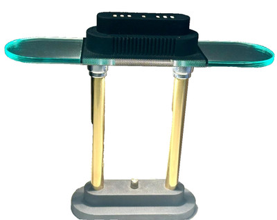 Robert Sonneman Halogen Banker Lawyer Desk Lamp Style George Kovacs Style 1980s