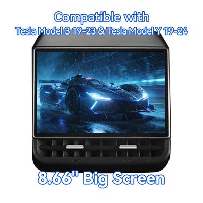 Tesla Model 3 & Y (2019-2023) Rear Touch Screen Infotainment Display
