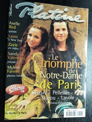 Plattenspieler 57 1999 Notre Dame de Paris Helene Segara Bruno Pelletier