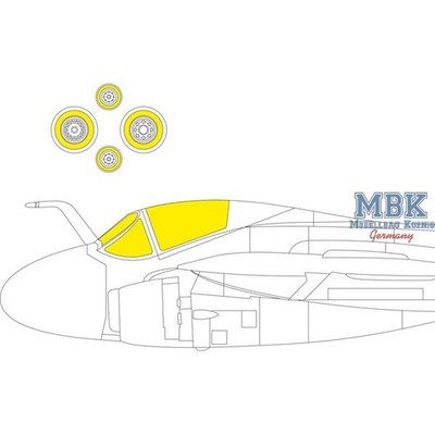 Eduard EDCX663 Grumman A-6E Intruder 1/72 Masking Tape