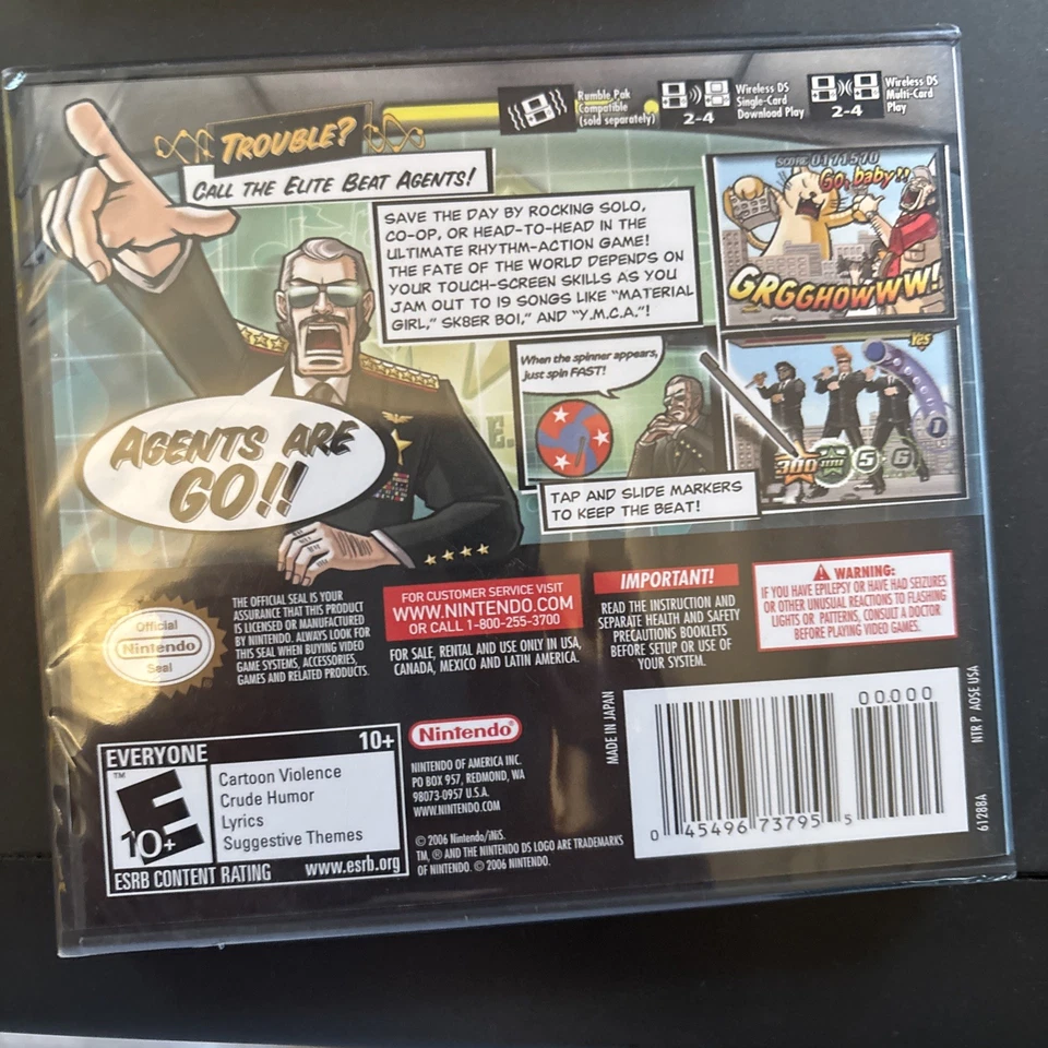 Elite Beat Agents & Best Of Tests DS - Nintendo DS Brand New Sealed - Image 3 of 4