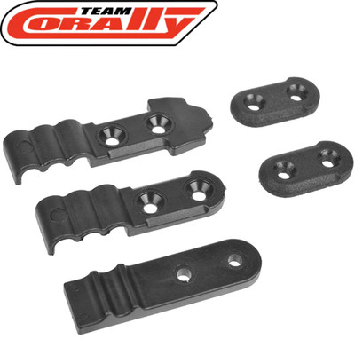 Team Corally C-00180-1017 Motor Wire Holder Set Spark XB6 RC Part Upgrade 12awg