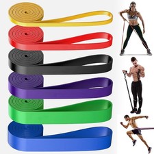 4-6er Widerstandsbänder Fitnessbänder Sport...