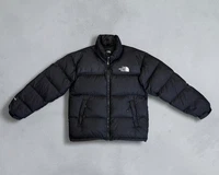 The North Face 1996 Retro Nuptse Down Puffer Jacket Men L Black TNF