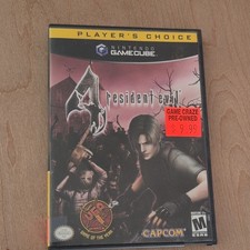Capcom Resident Evil 4 Player's Choice 2-Disc w/ Manual Nintendo GameCube 2005