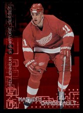 1999-00 BAP Millennium Ruby #95 Mathieu Dandenault 289/1000