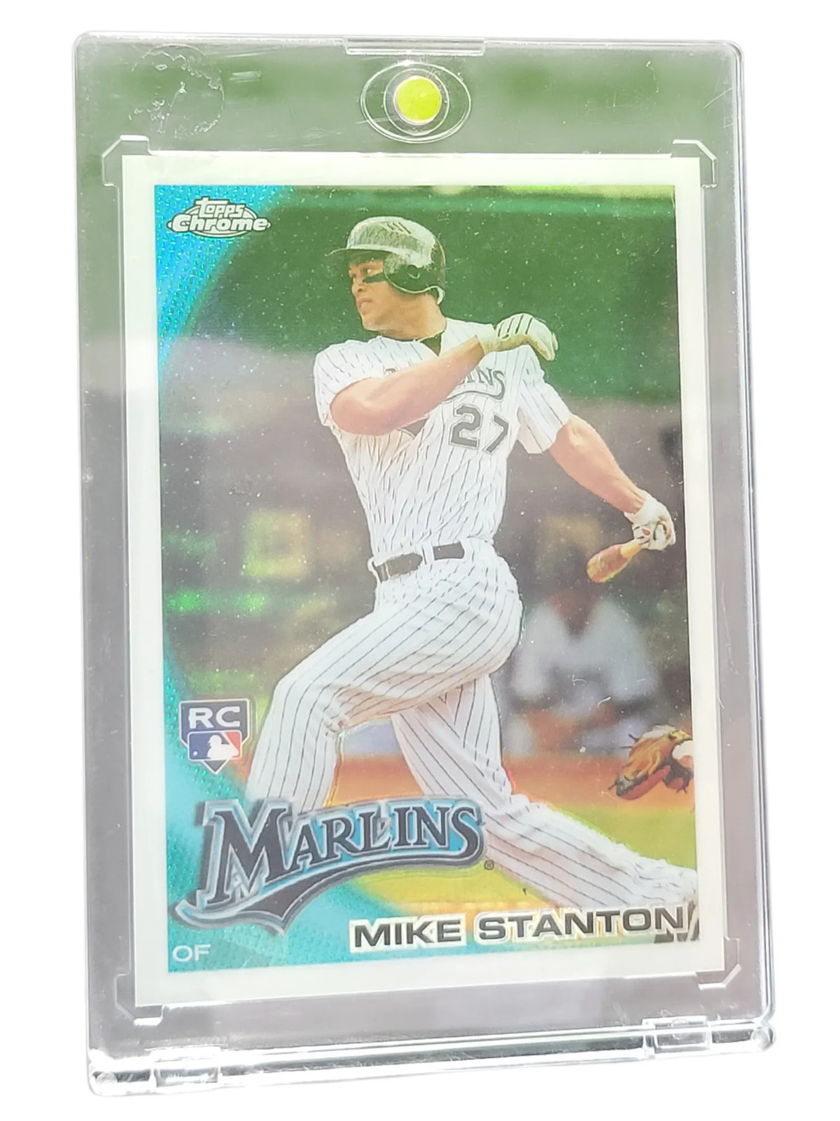 2010 Topps Chrome Mike Stanton #190 Refractor RC