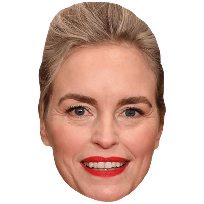 Nina Hoss (Lippenstift) Großer Kopf. Größer als das Leben Maske.
