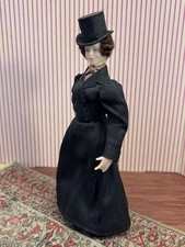 Fine Quality 1/12 Scale Porcelain "Gentleman Jack"  Dressed Doll  by Ann Lucas 
