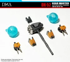 DNA Design DK-52 Upgrade Kits for SS-98 Cheetor & SS-103 Rhinox Accessories