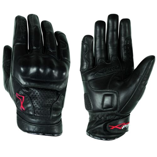 Gloves leather motorcycle knuckles Protection Summer Racing Biker Cruiser