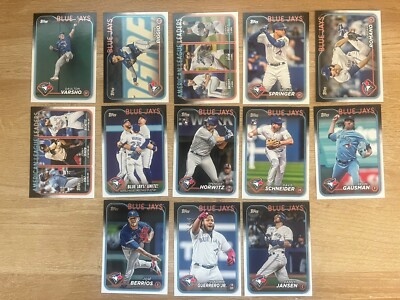 2024 Topps Series 1 Toronto Blue Jays TEAM SET 13 CARDS!