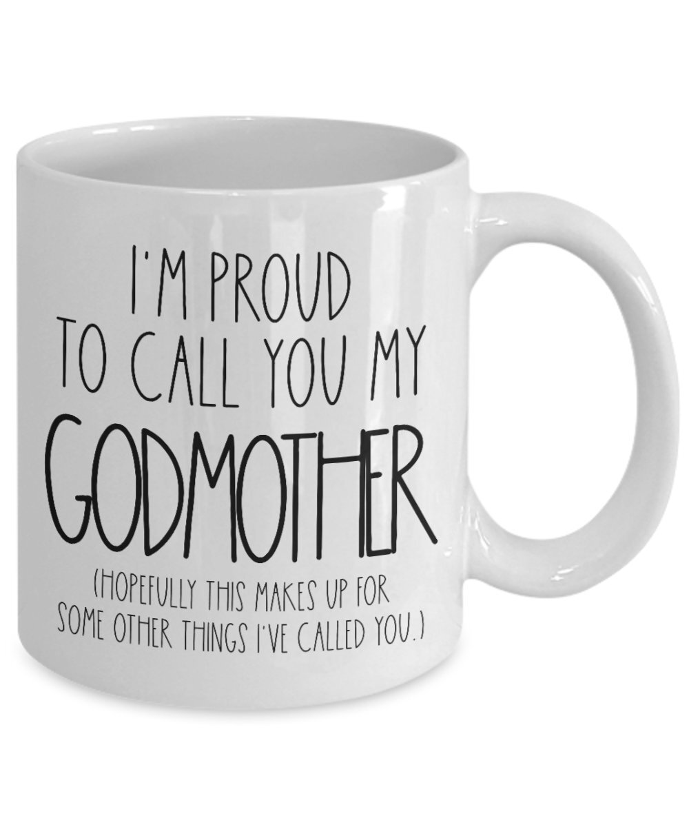 Personalized Godmother Gift for Christmas or Birthday