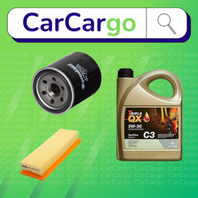 Service Kit Fiat Grande Punto 1.2 LPG Petrol 2008-2012 Oil Air + Triple QX Oil