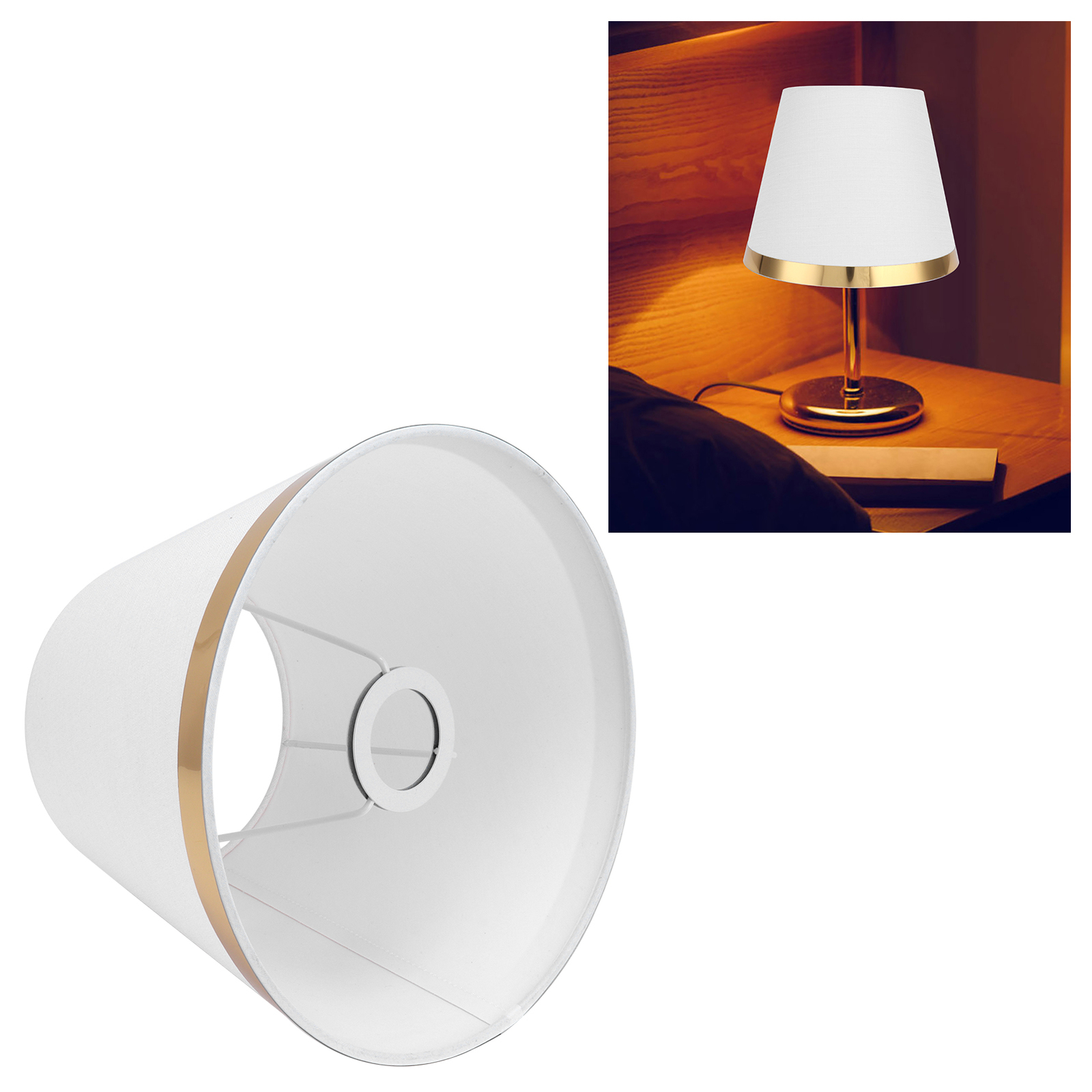 E27/E14 Fabric Lampshade Floor Table Lamp Cover Wall Light Lampshade