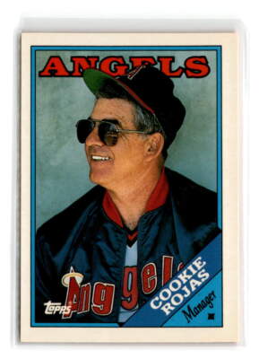 1988-Topps Traded Tiffany-#97T-Cookie Rojas  MGR-California Angels